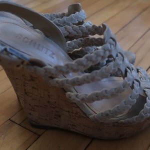 Schutz wedge sandal